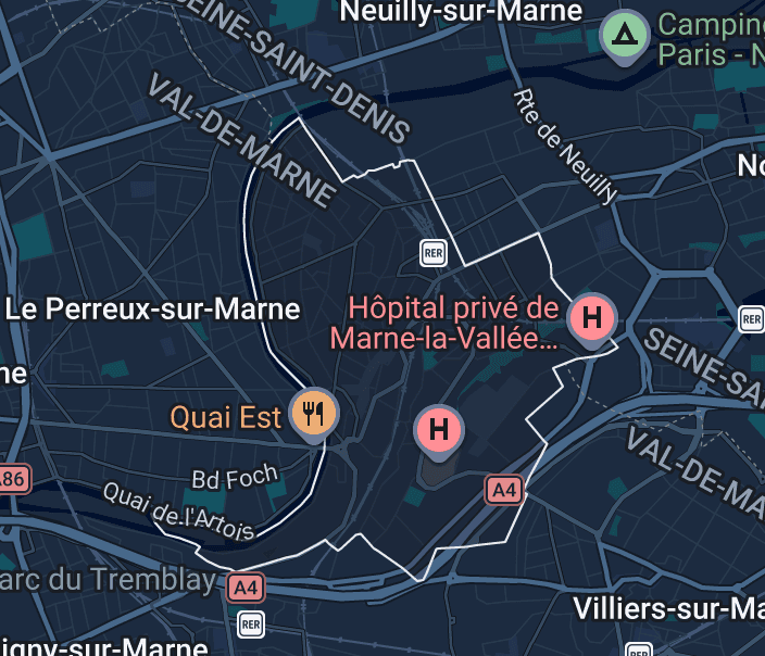 Bry-sur-Marne maps